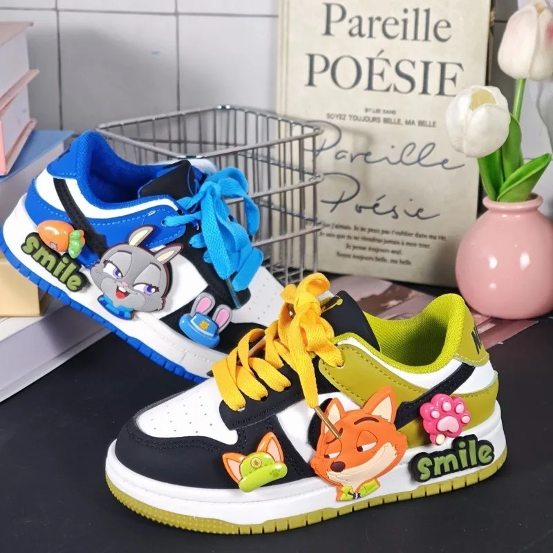 Luminous Classmates Crazy Animal City Children Boys Luminous Board Shoes 2026 Casual Shoes New Girls Sports Shoes