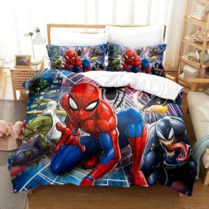 Manga Spiderman Bedding Set
