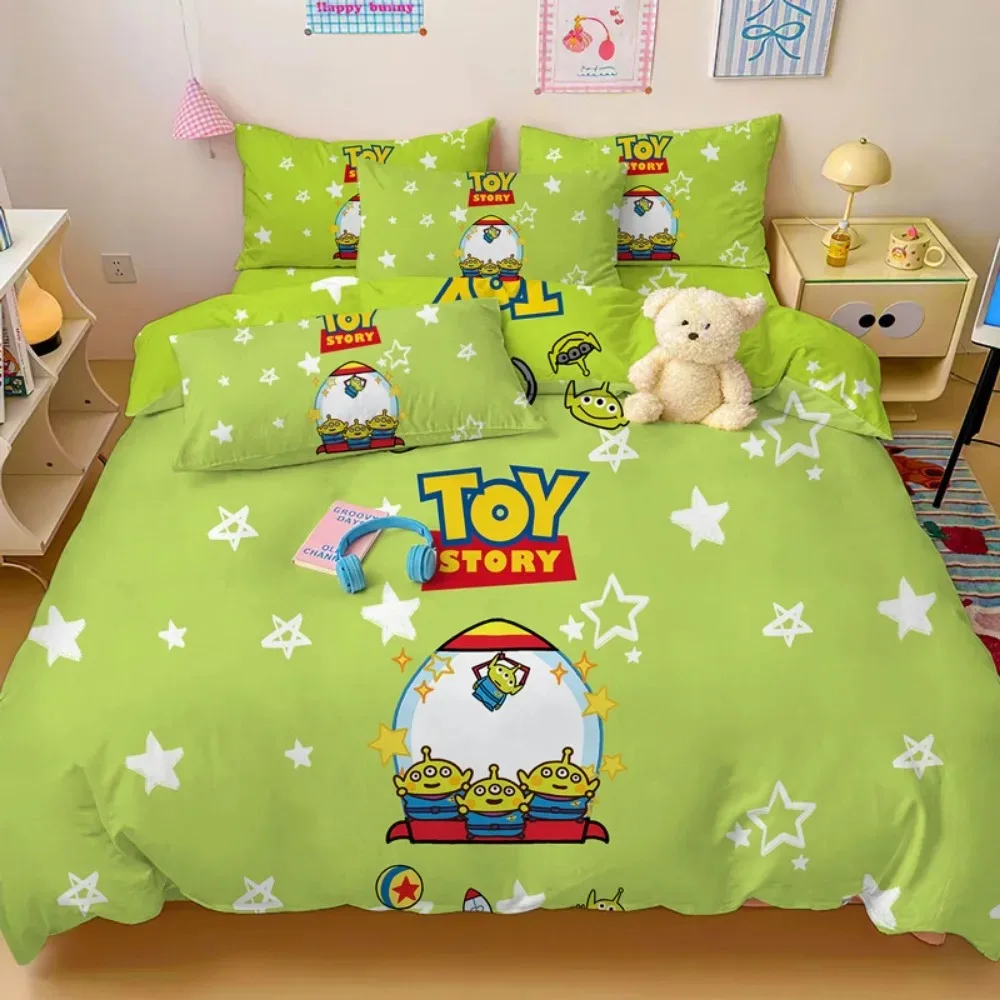 Cartoon Story Duvet Cover pillowcase Bedding Bedroom Decoration Children Gift adult Single Double bed Large SizeZip Duvet Cover