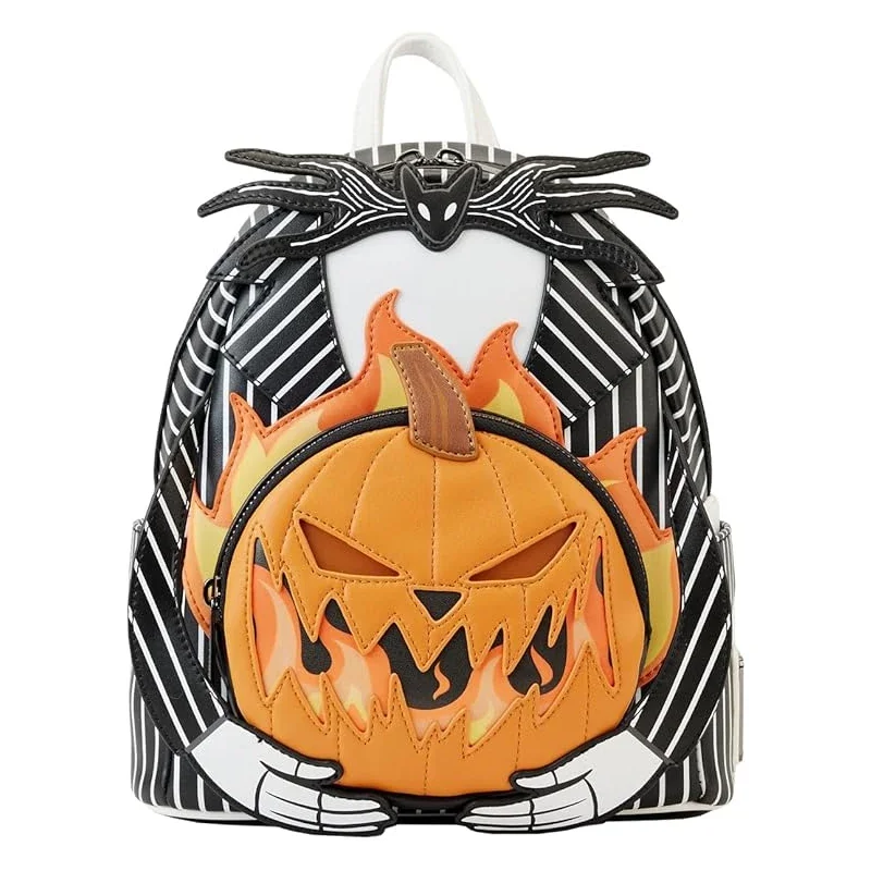 The Nightmare Before Christmas Mini Backpack PU Leather Women Fashion Backpack Christmas Gifts
