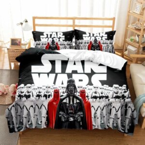 3d Stars Wars Bedding Set
